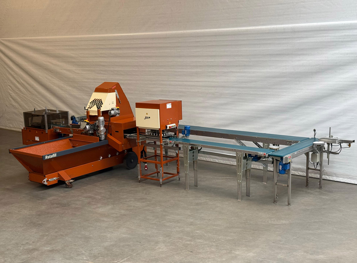 Línea de llenado de bandejas Javo de Ocasión 01